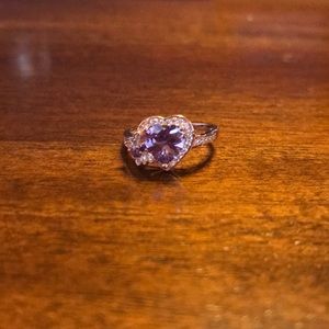 Purple Heart ring